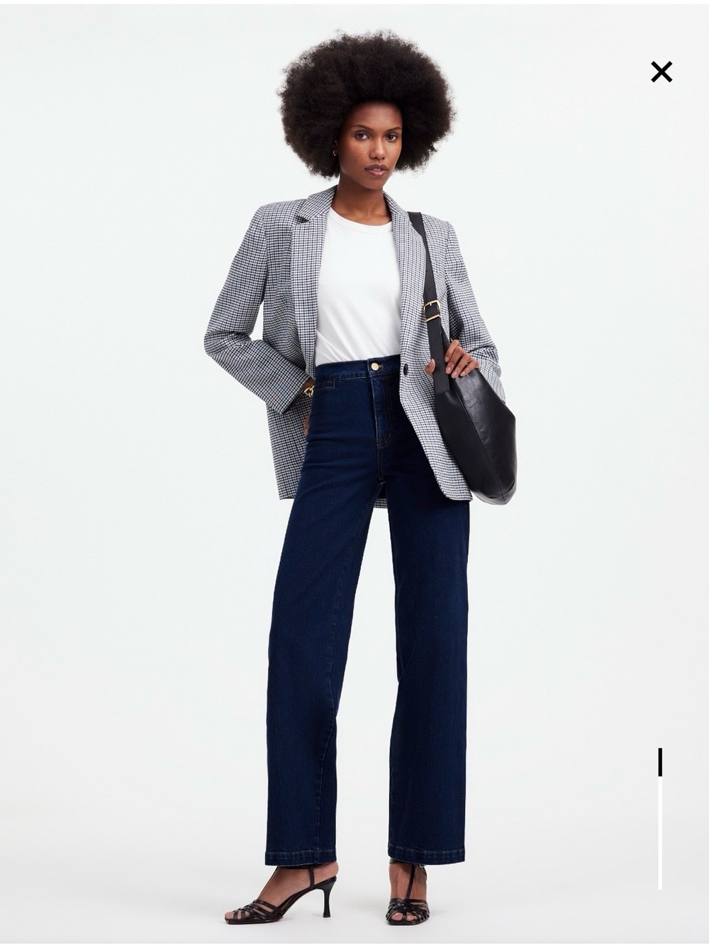 Madewell Emmett Wide-Leg Jean: Welt Pocket Edition, Size 24